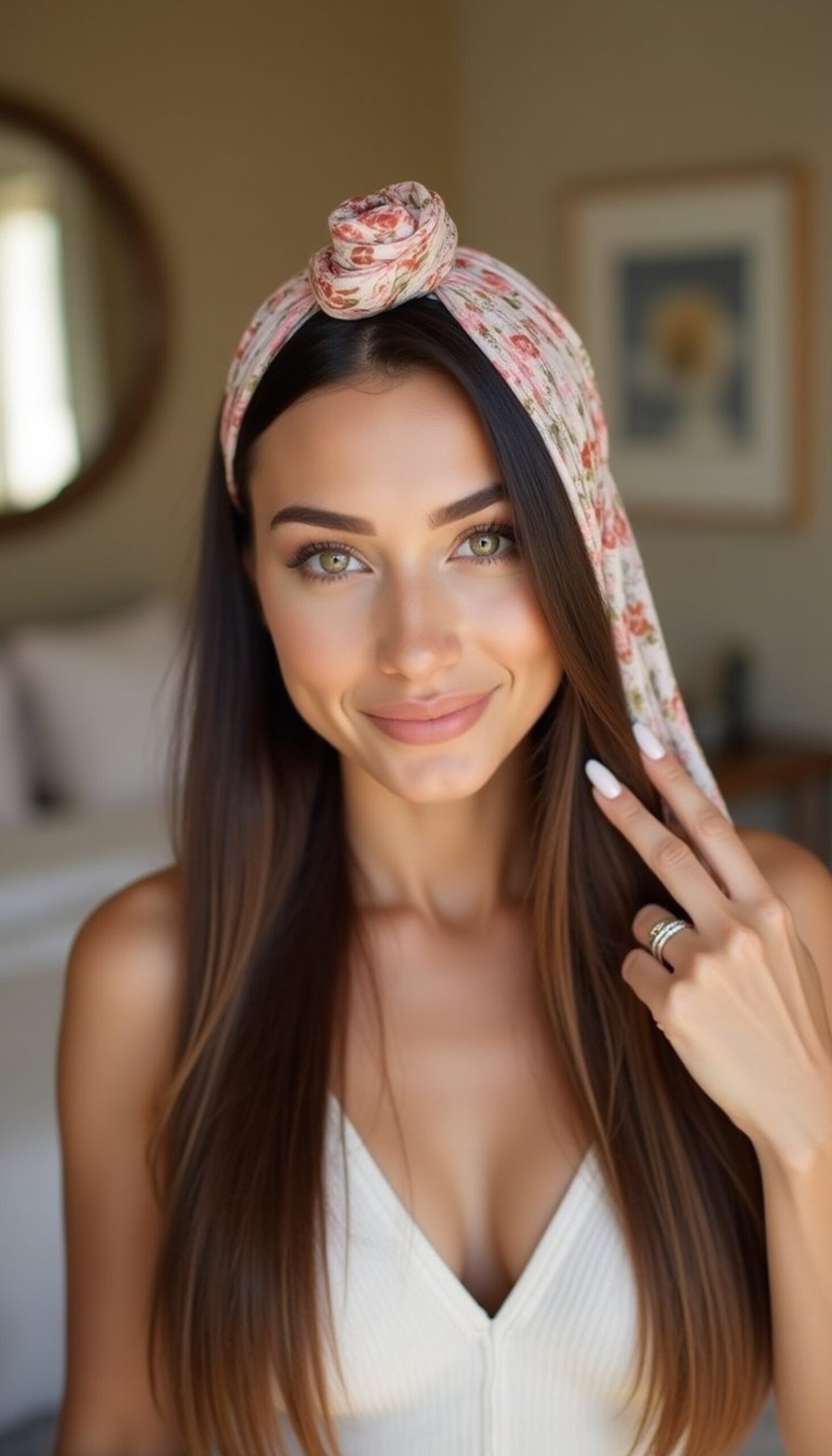 Silk Scarf Roll For Smooth Sleek Finish Instantly