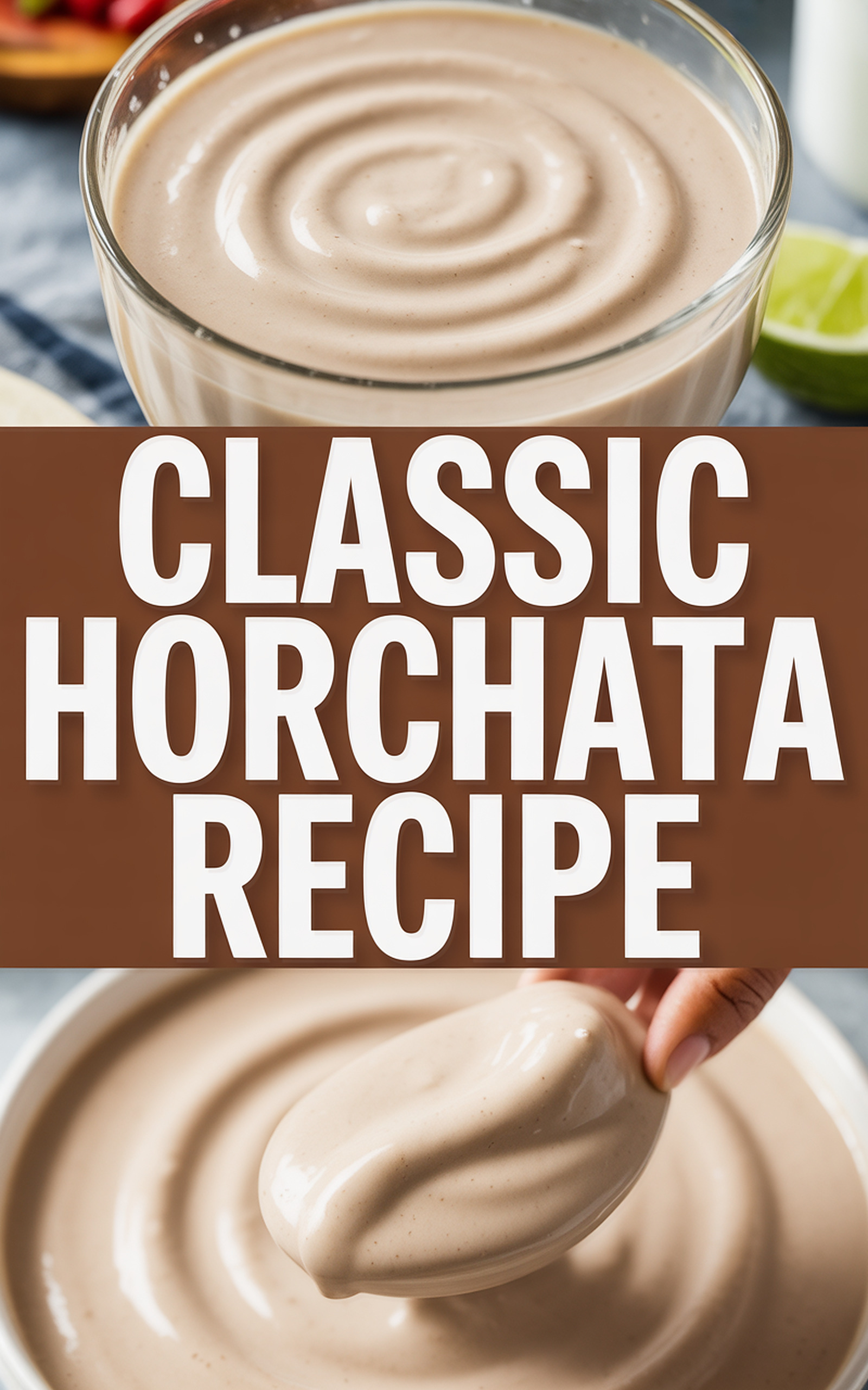 Classic Horchata Recipe recipe idea in stylish layout
