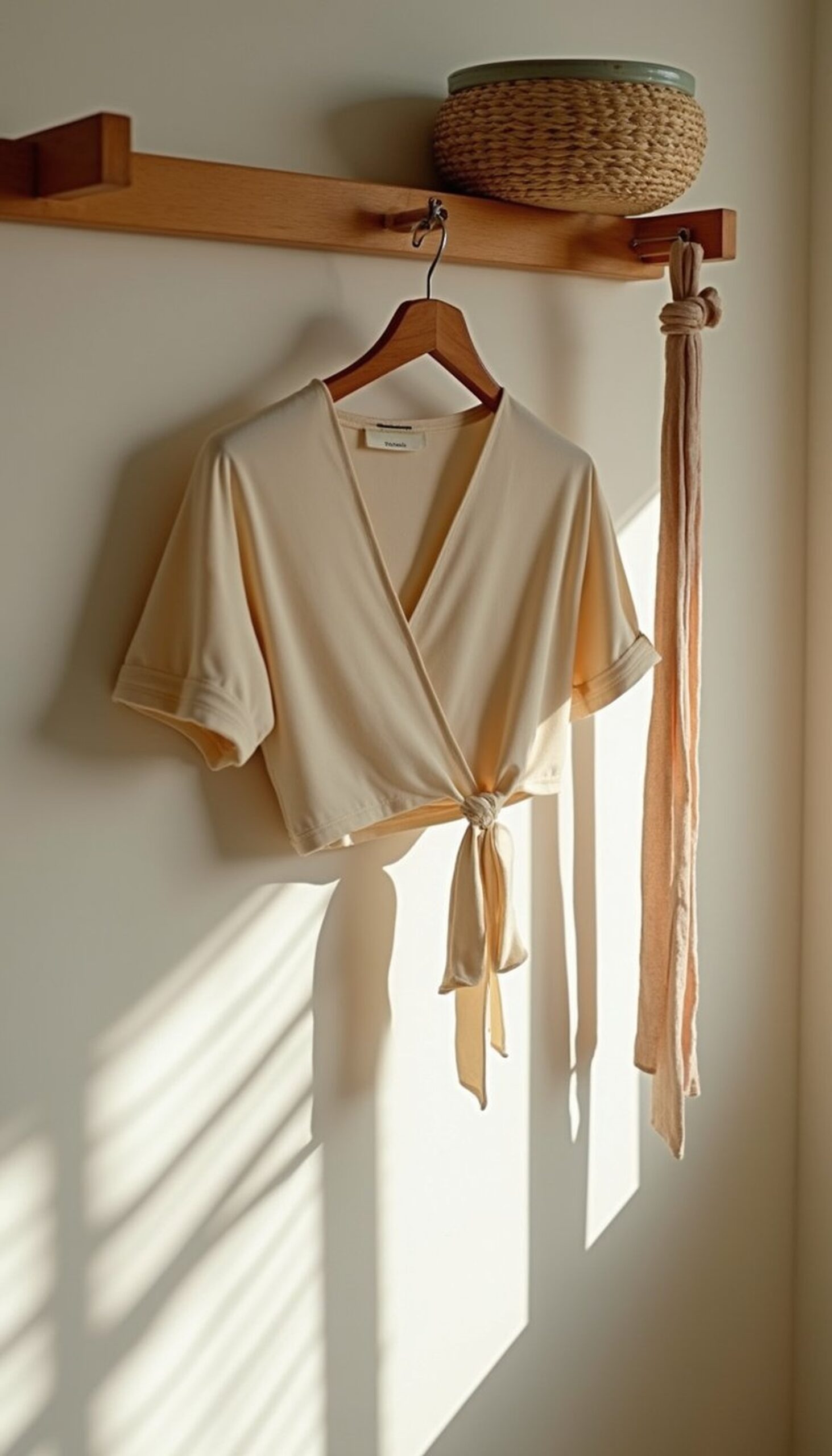 Sashed Wrap Top: Adjustable Comfort and Flair