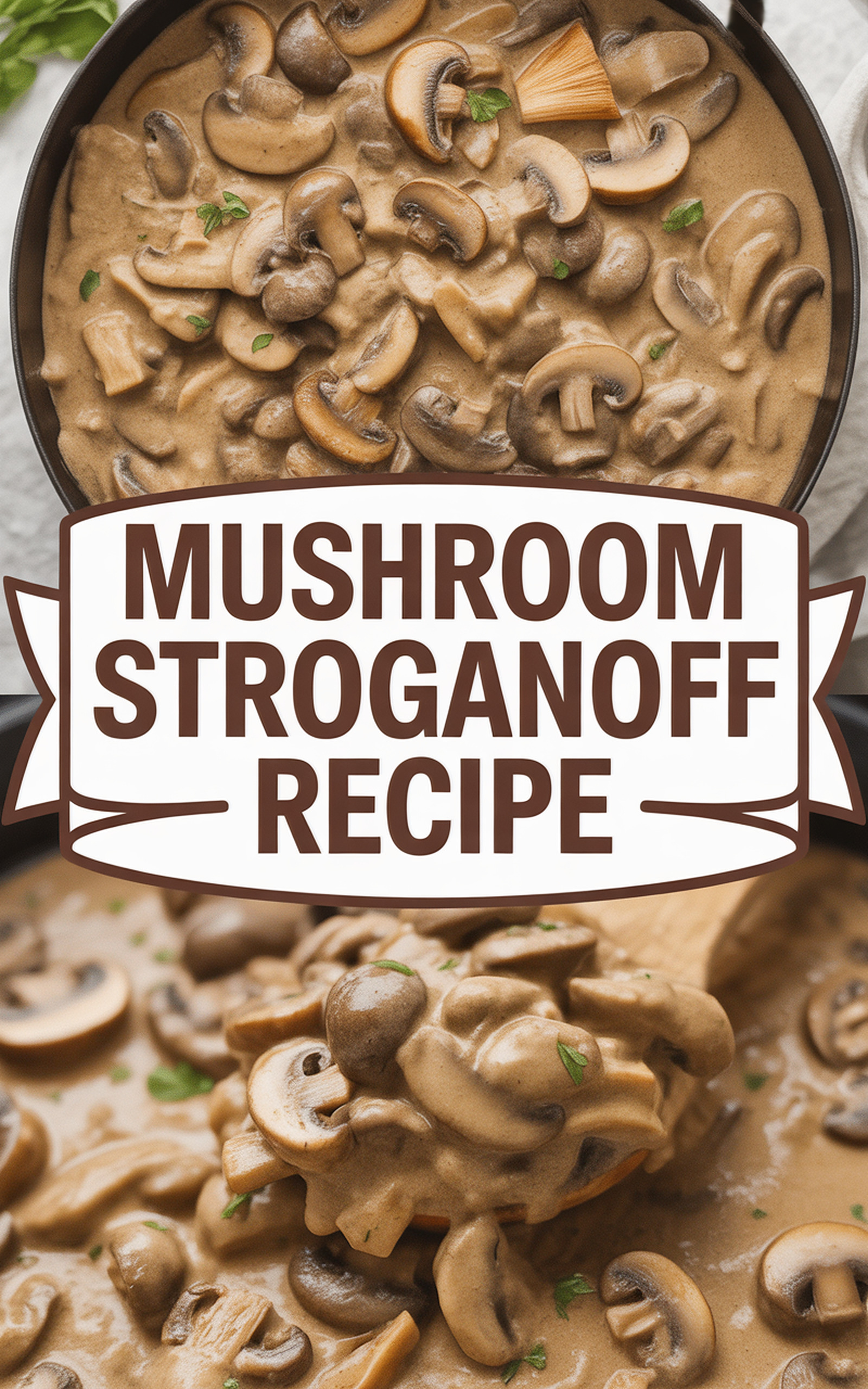Mushroom Stroganoff Recipe recipe idea in stylish layout