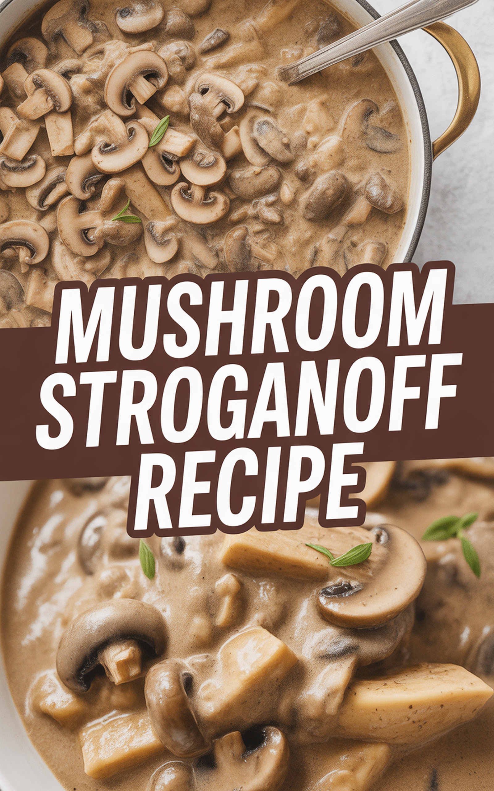 Mushroom Stroganoff Recipe recipe idea in stylish layout
