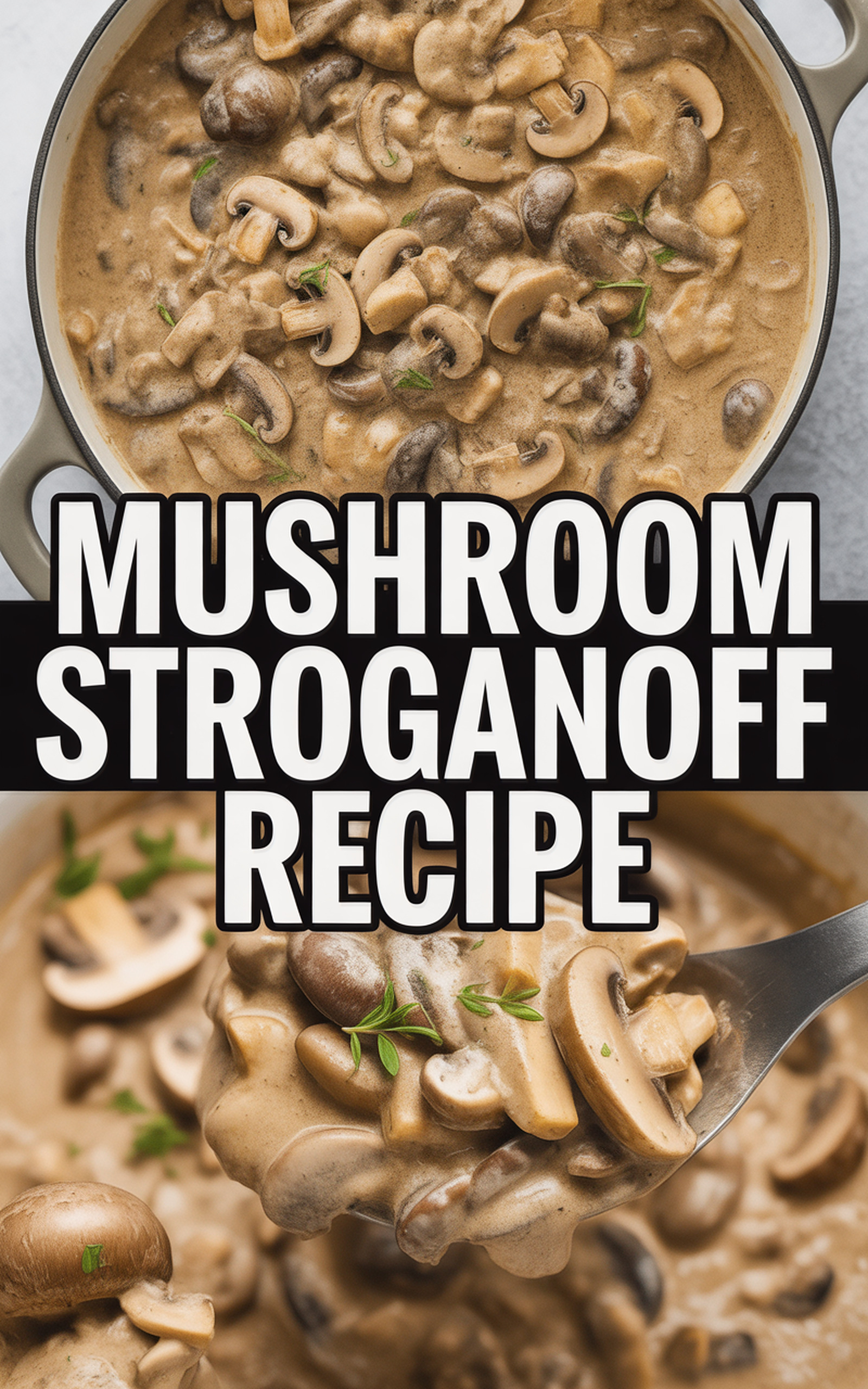 Mushroom Stroganoff Recipe recipe idea in stylish layout