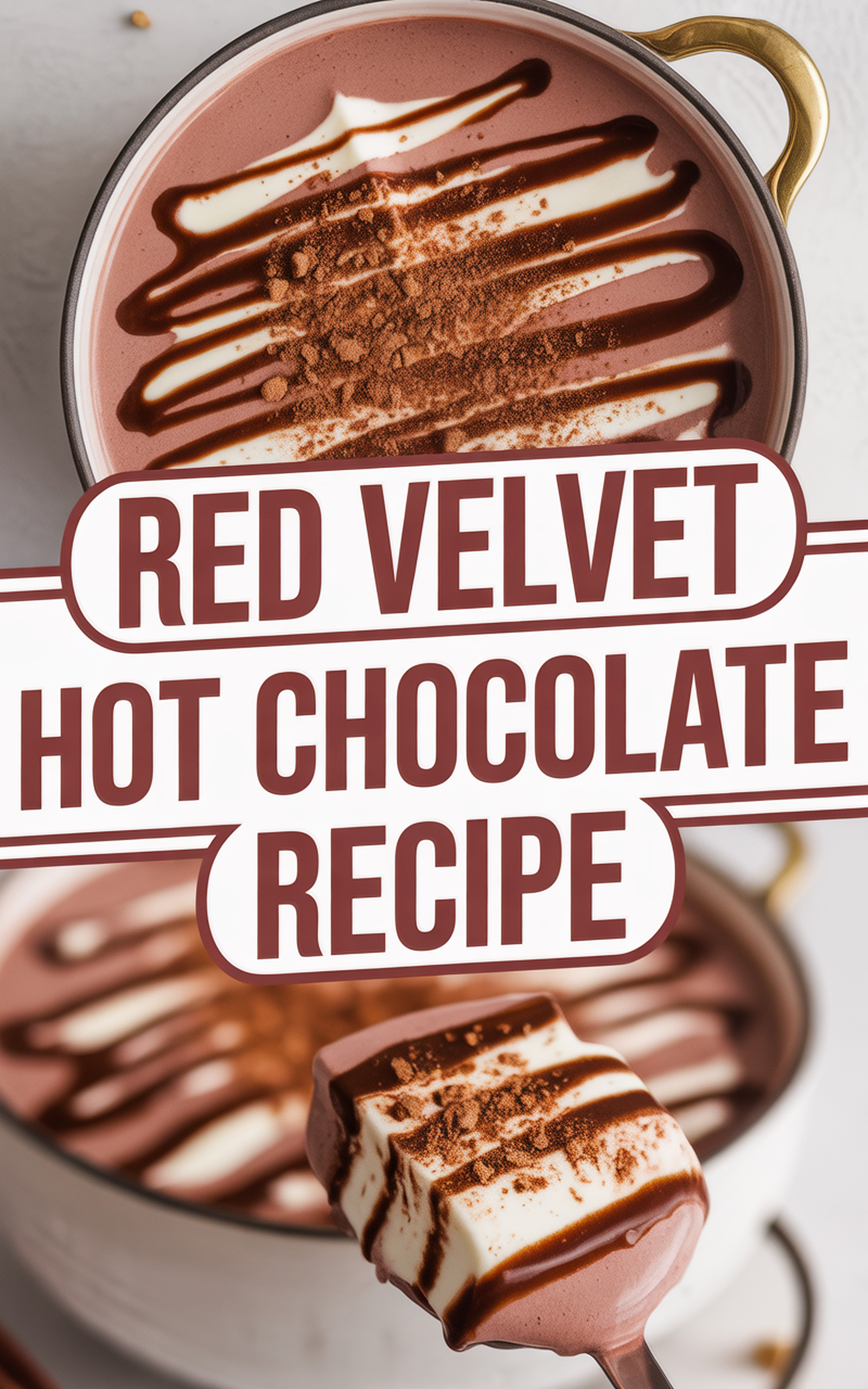 Red Velvet Hot Chocolate Recipe recipe idea in stylish layout