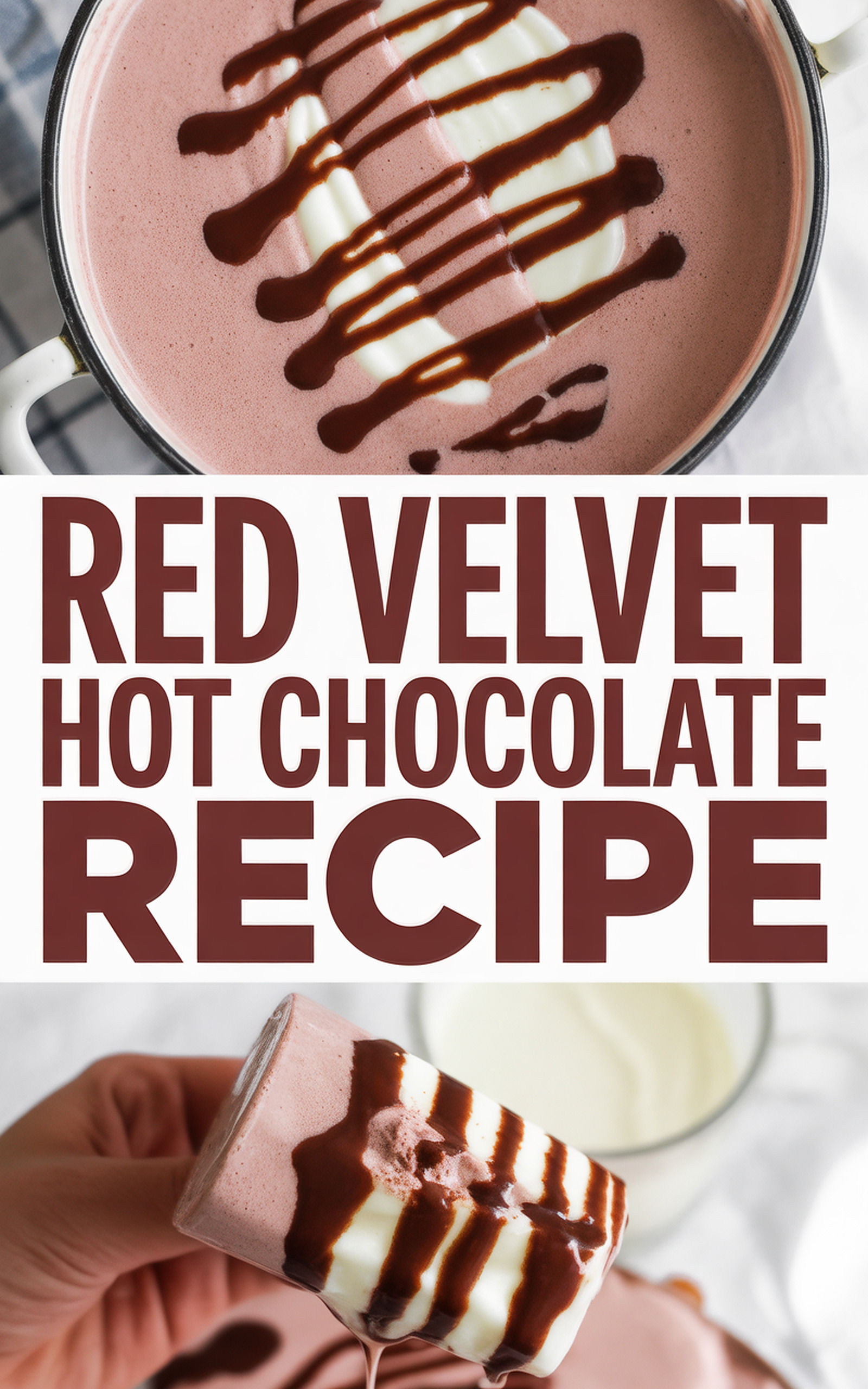 Red Velvet Hot Chocolate Recipe recipe idea in stylish layout