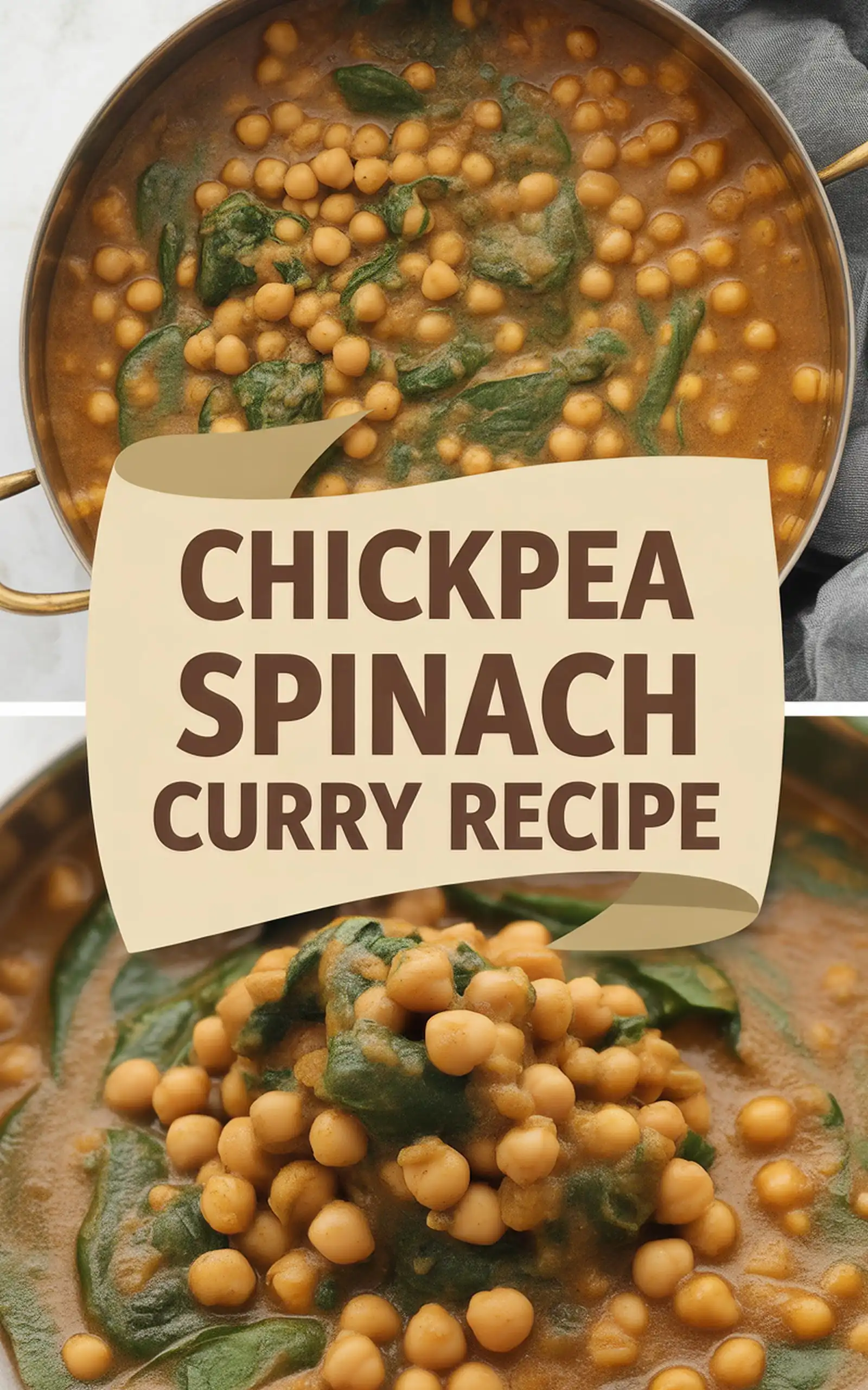 Chickpea Spinach Curry Recipe recipe idea in stylish layout