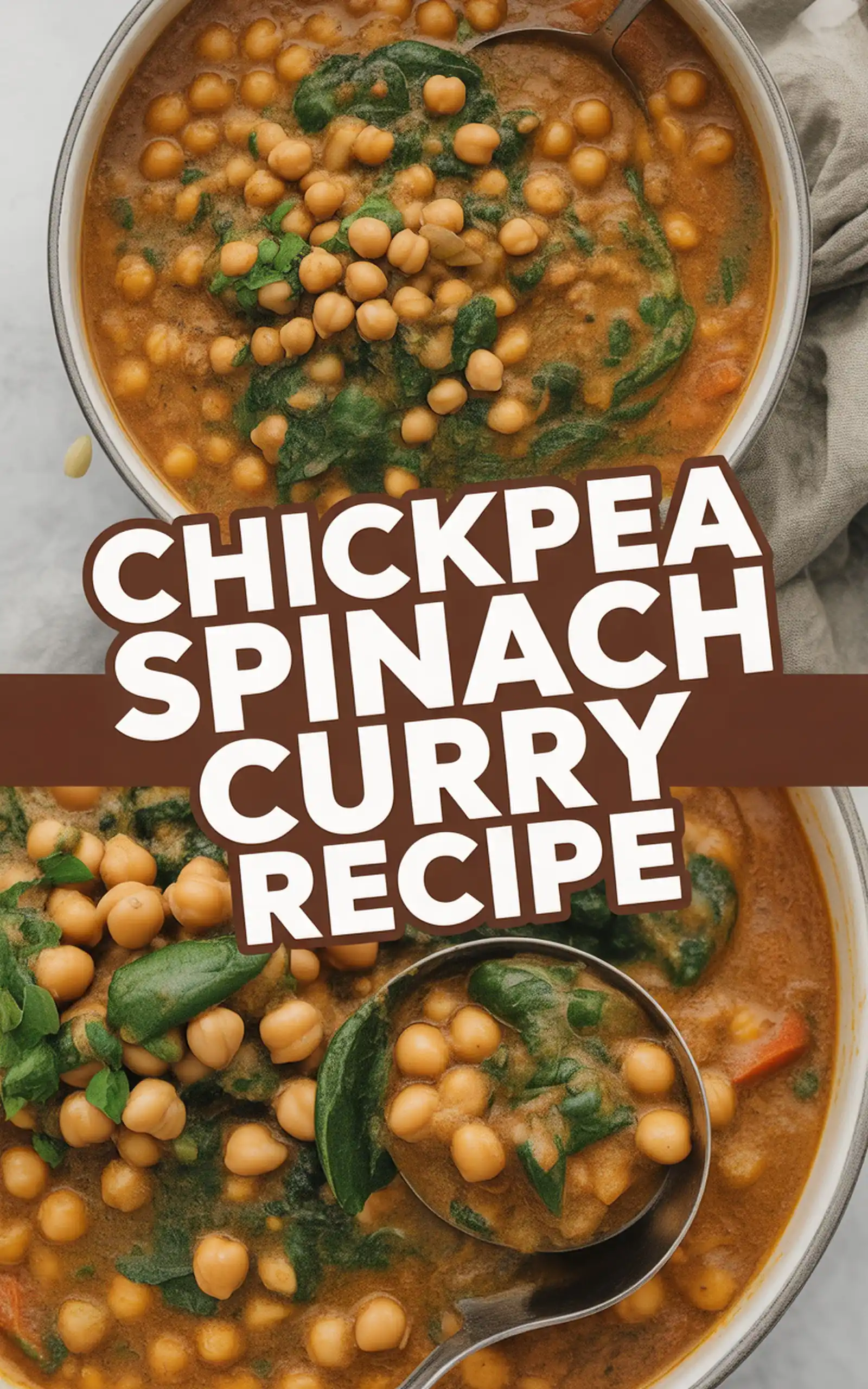 Chickpea Spinach Curry Recipe recipe idea in stylish layout