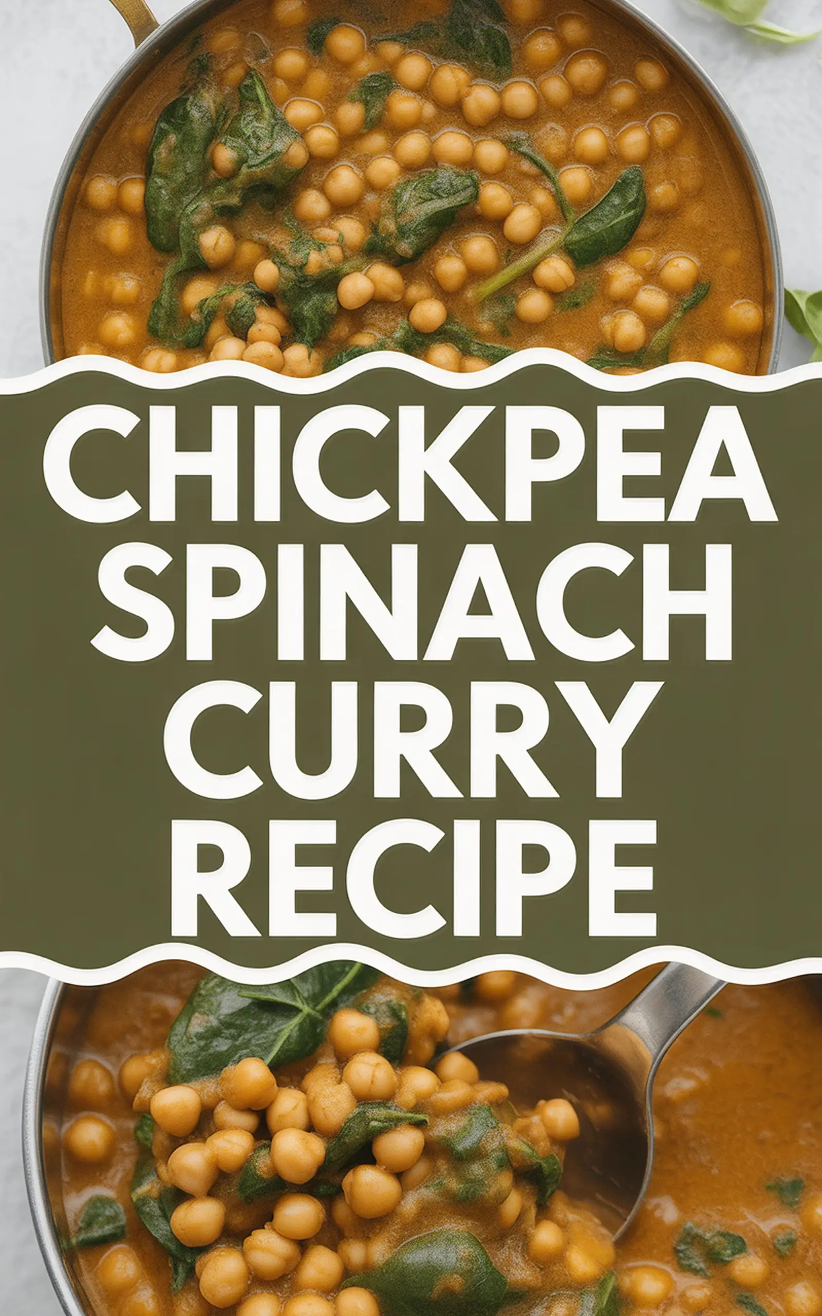 Chickpea Spinach Curry Recipe recipe idea in stylish layout