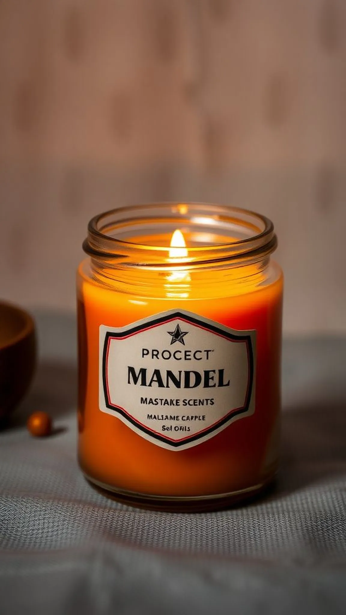 A small batch of hand-poured masculine scented candles