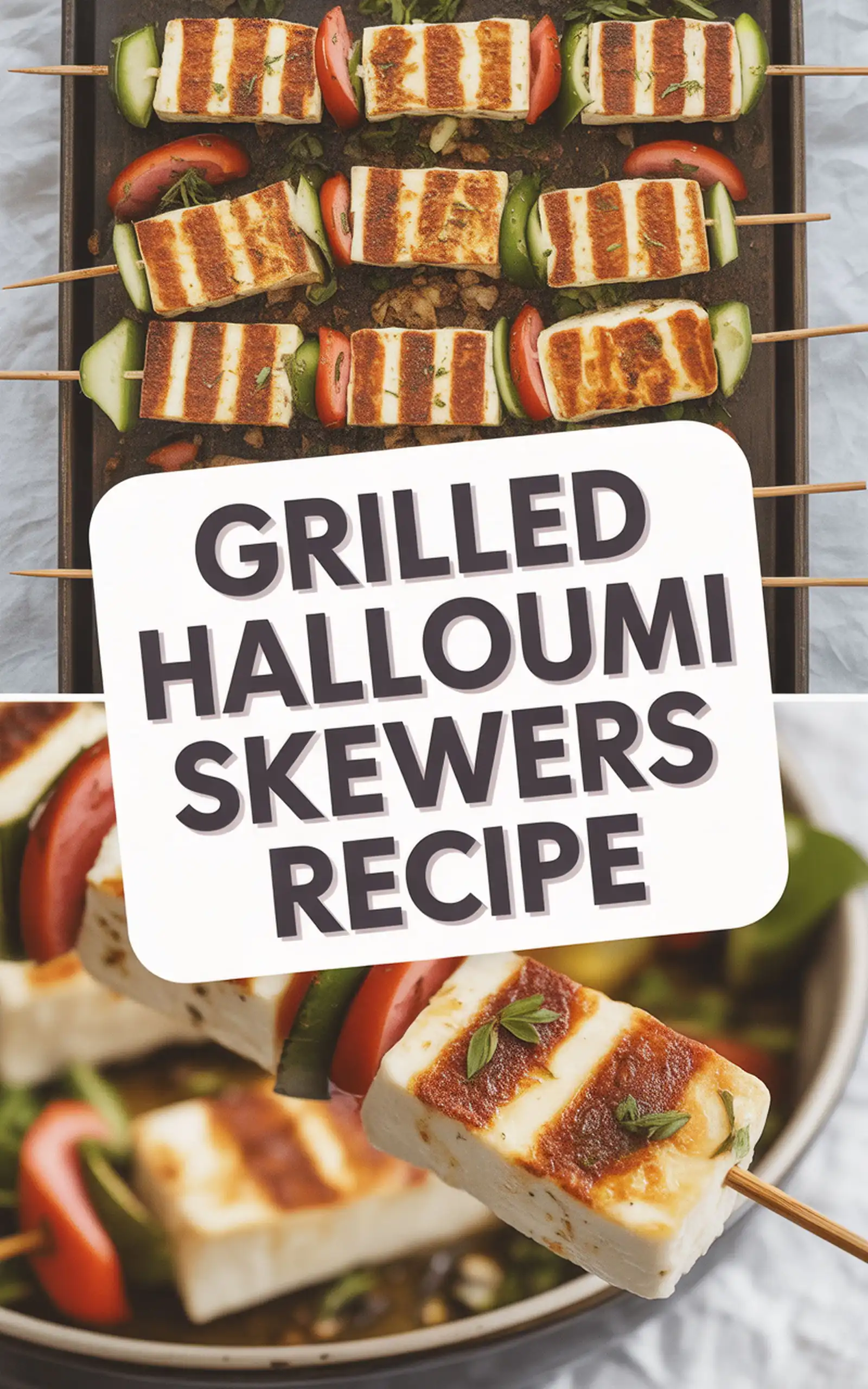 Grilled Halloumi Skewers Recipe recipe idea in stylish layout