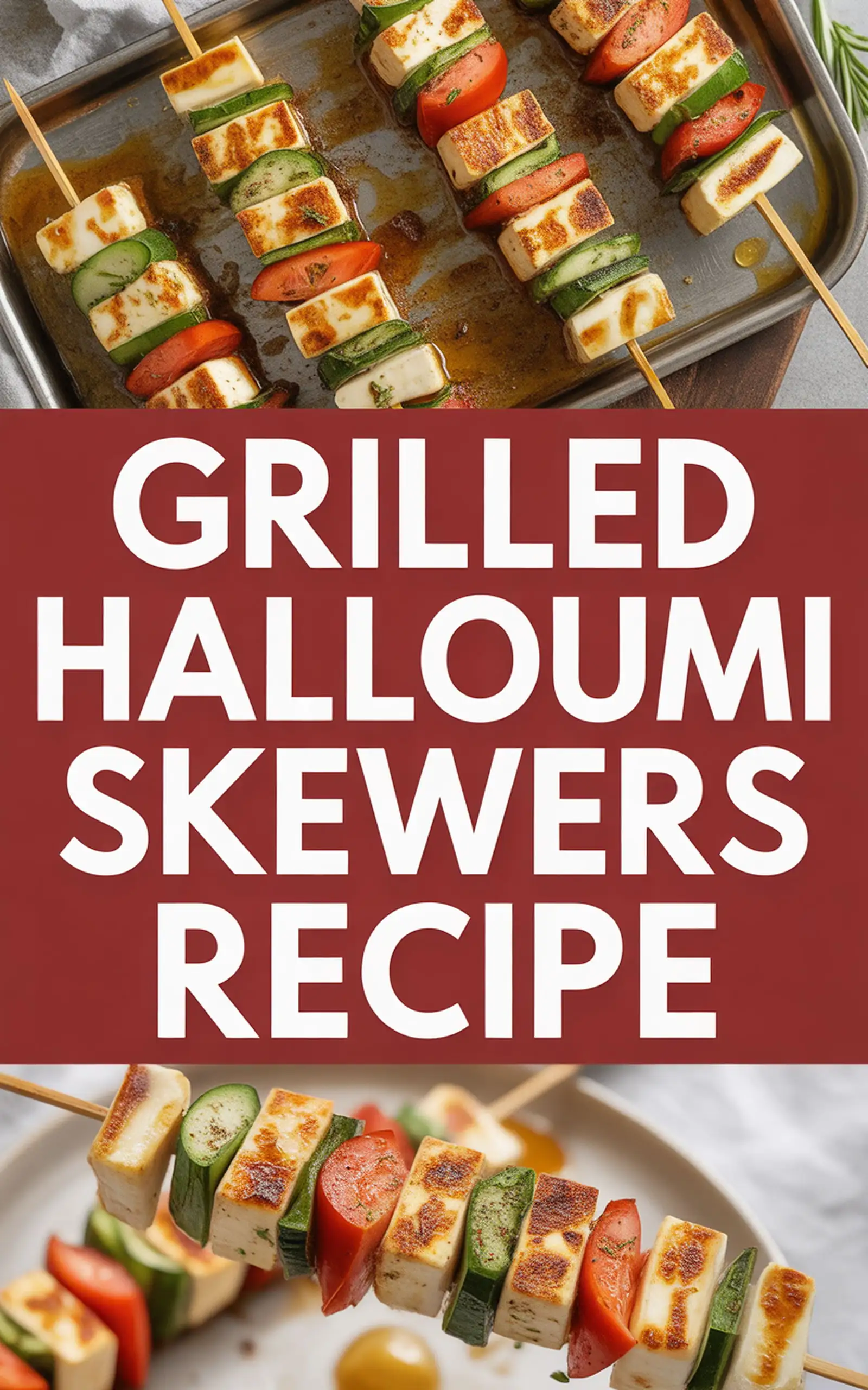 Grilled Halloumi Skewers Recipe recipe idea in stylish layout