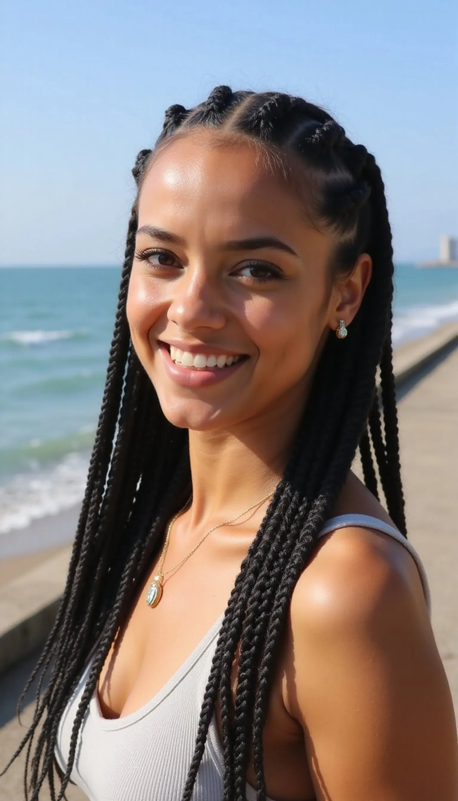 Tight Cornrows For Long-Lasting Hold