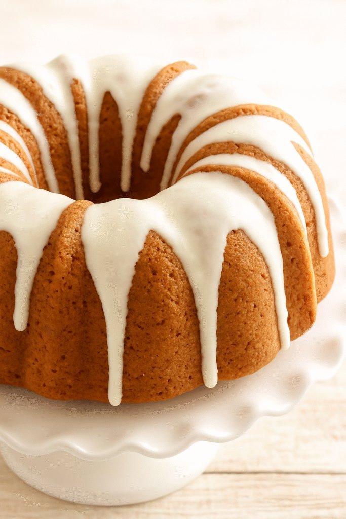 Pumpkin Cream Cheese Bundt Cake