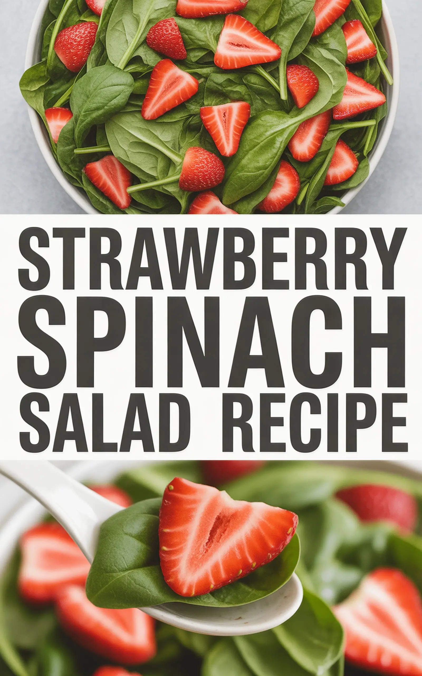 Strawberry Spinach Salad Recipe recipe idea in stylish layout