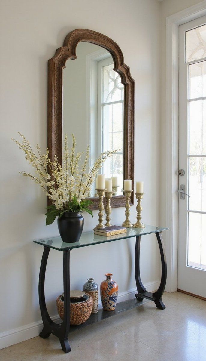 Accent tables for visionary displays