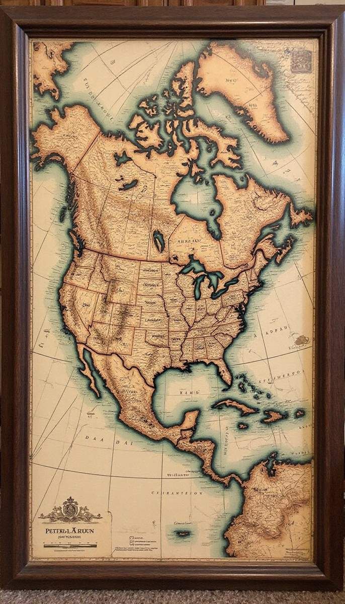 Antique Maps as Wall Art