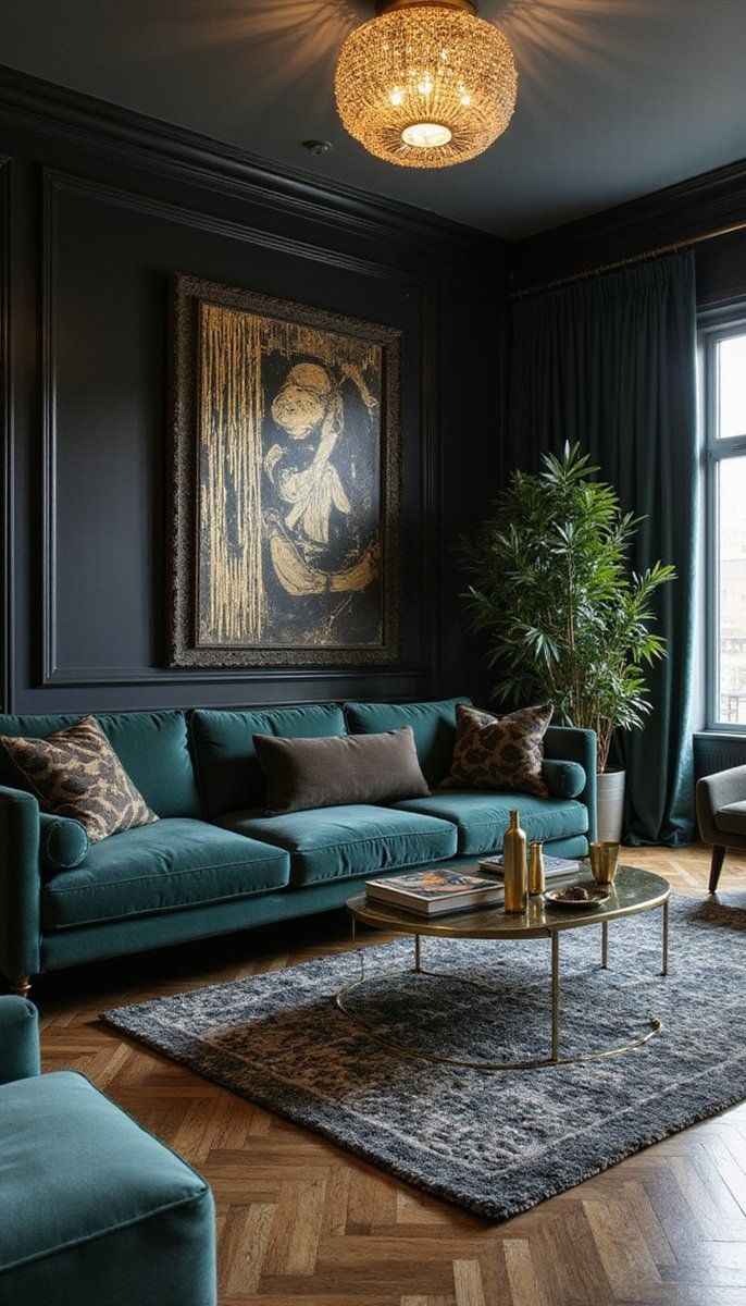Art deco elegance with modern flair