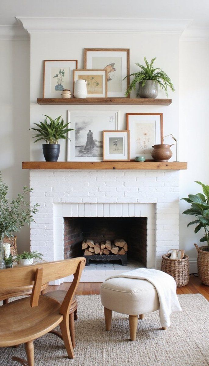 Art ledges for easy gallery walls