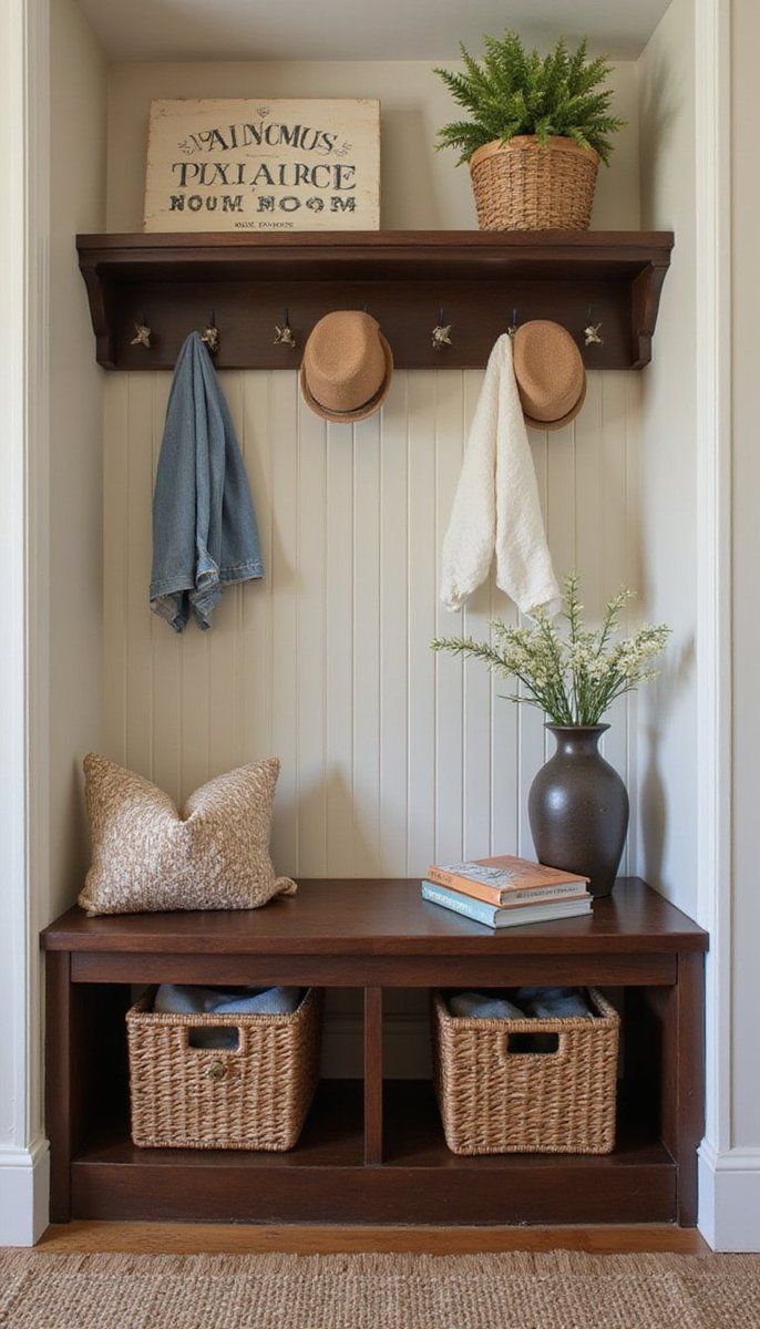 Artisan flair with a craftsman style bench