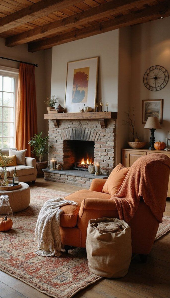 Autumn Harvest: Warm and Rustic Tones