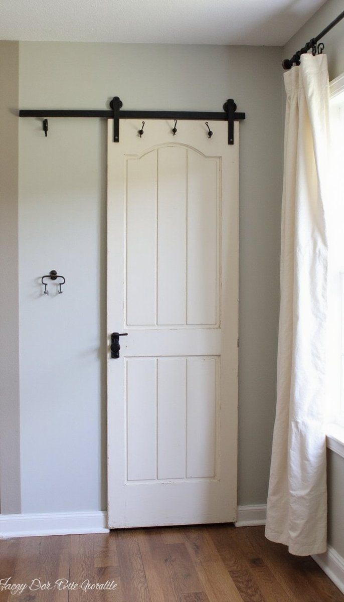 Barn Door Accent Wall