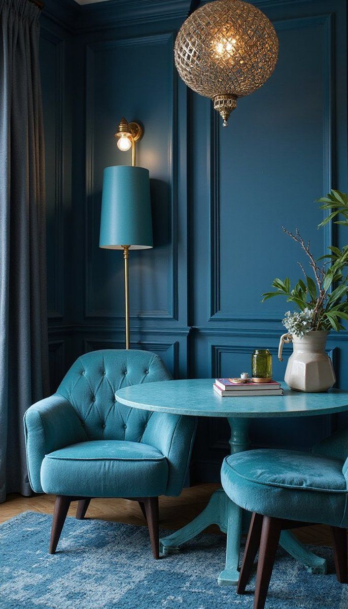 Bold Blues: making waves with color