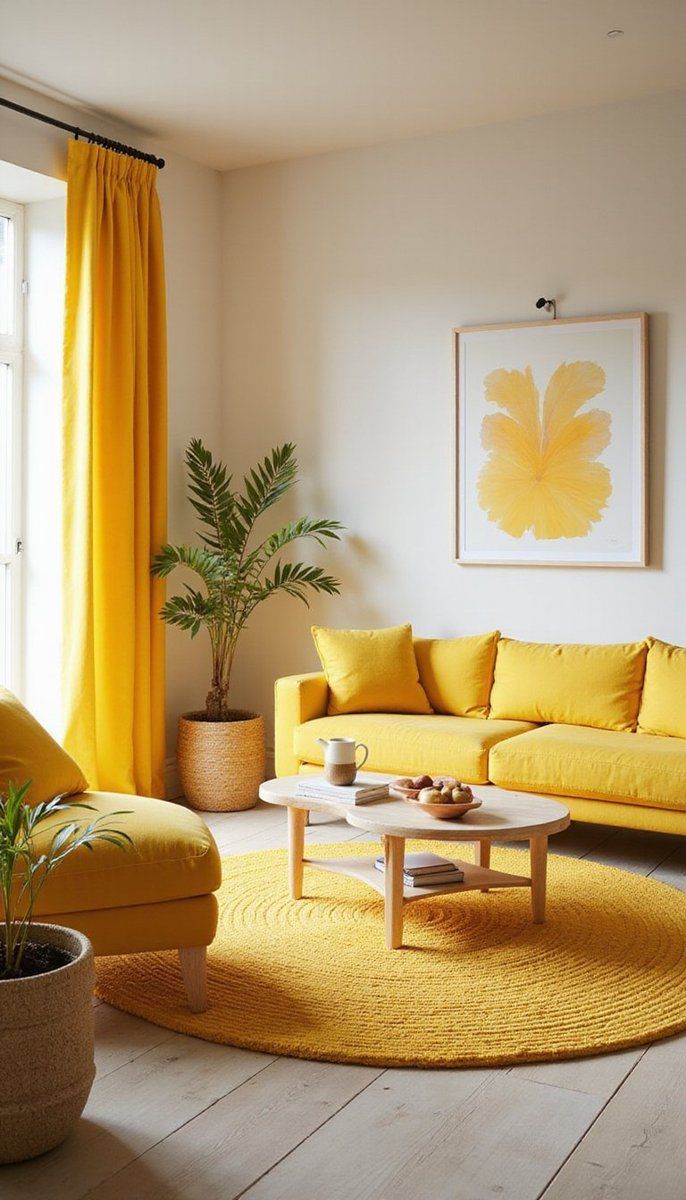 Bright Sunshine Yellows: Warm and Cheery