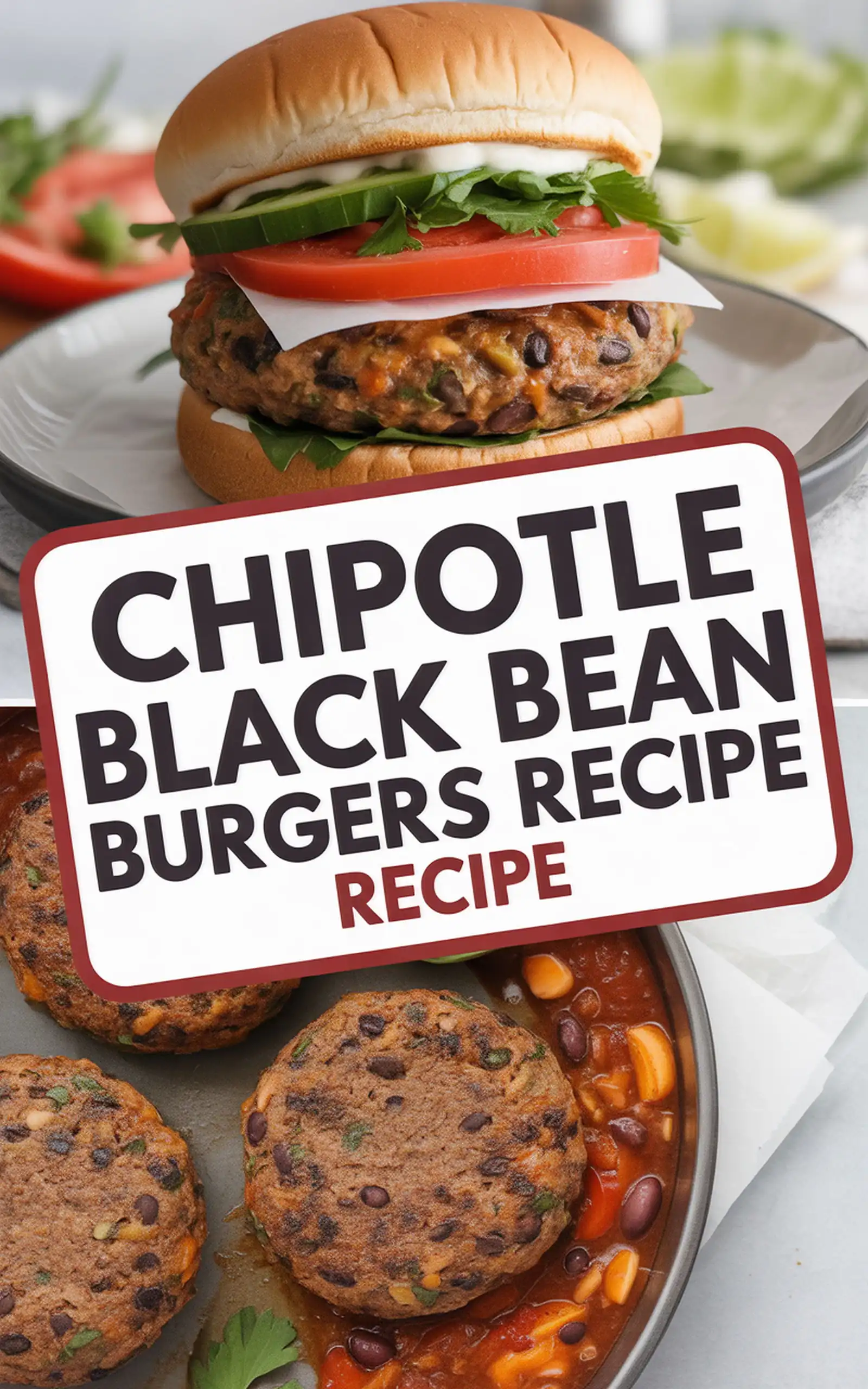 Chipotle Black Bean Burgers Recipe recipe idea in stylish layout