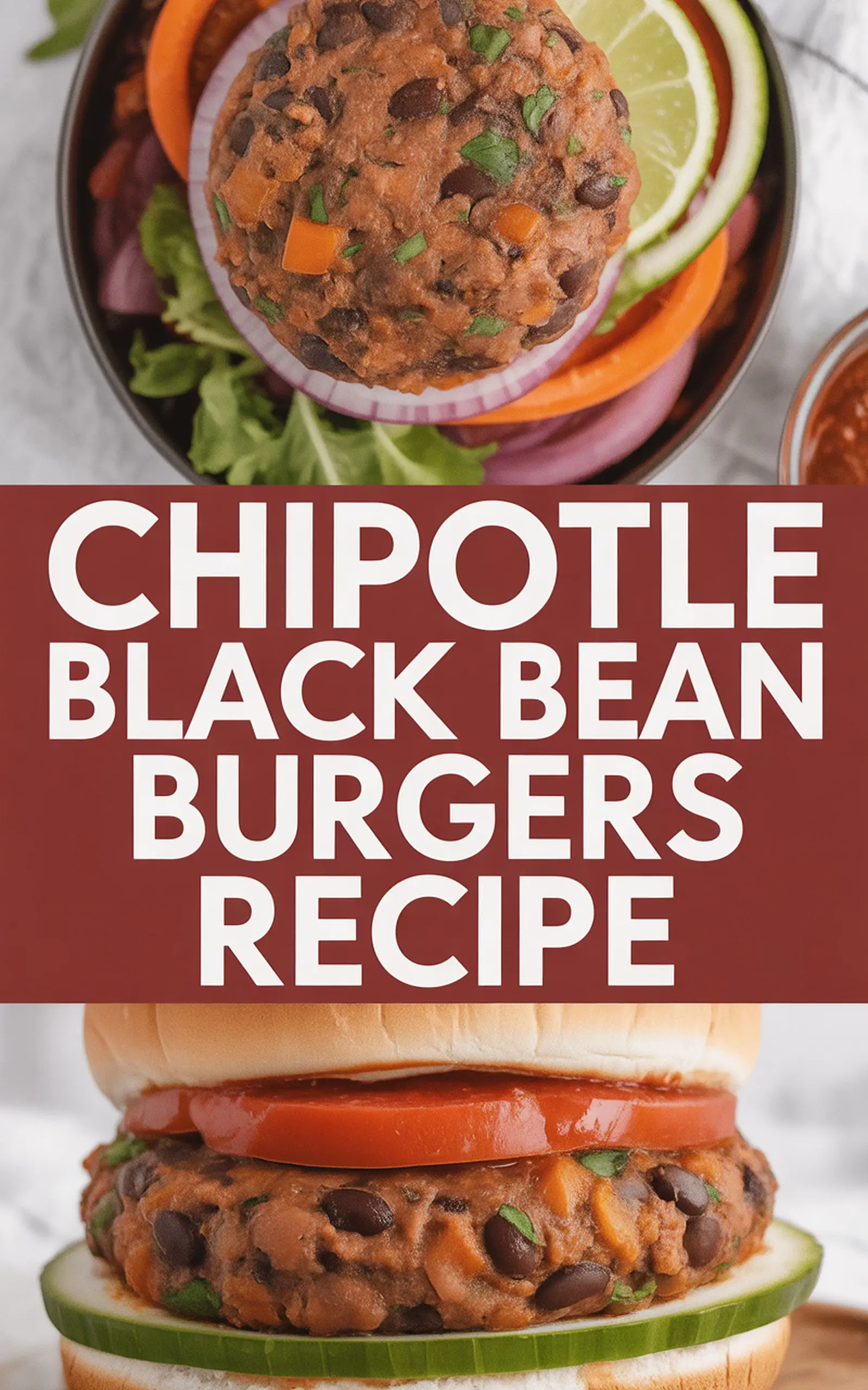 Chipotle Black Bean Burgers Recipe recipe idea in stylish layout