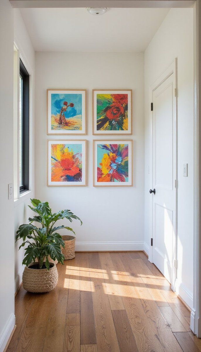Colorful art pieces for personality