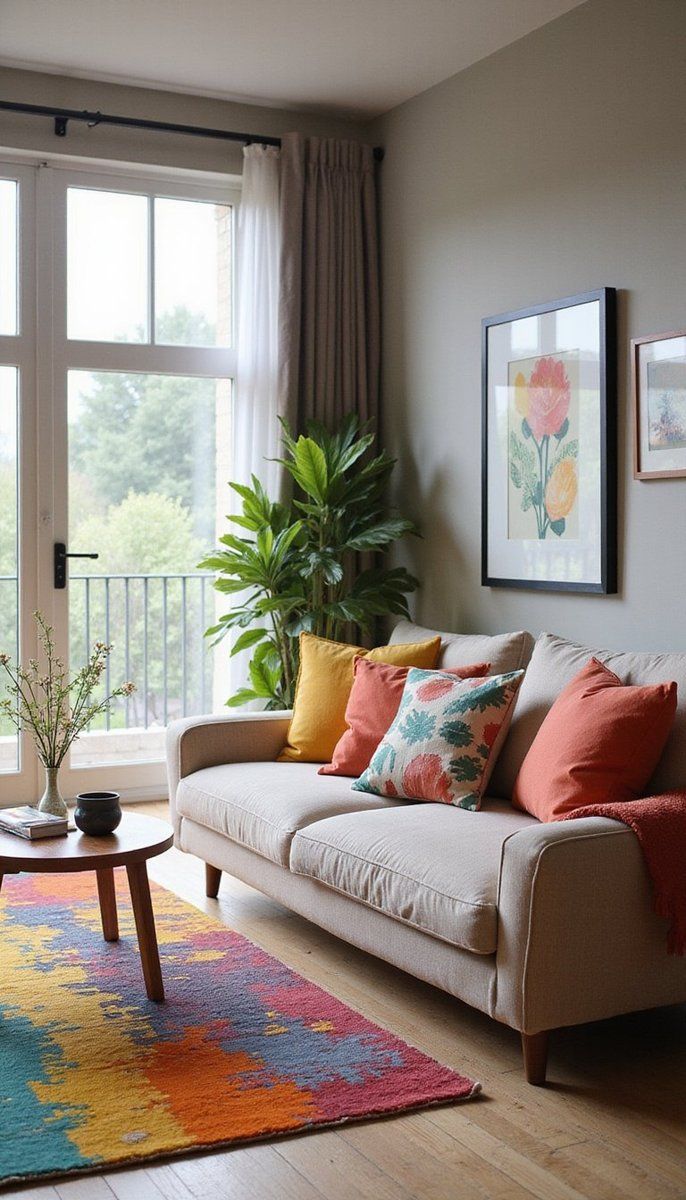 Compact bursts of Color: playful accents