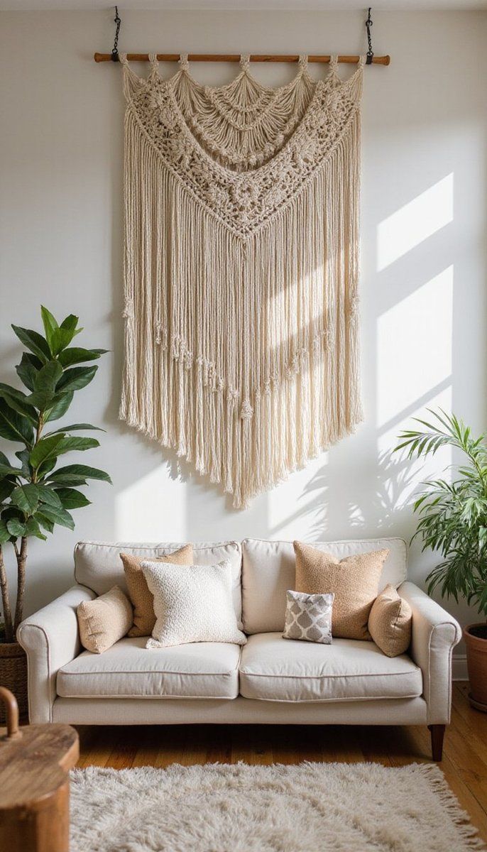 Cotton Macrame Wall Hangings