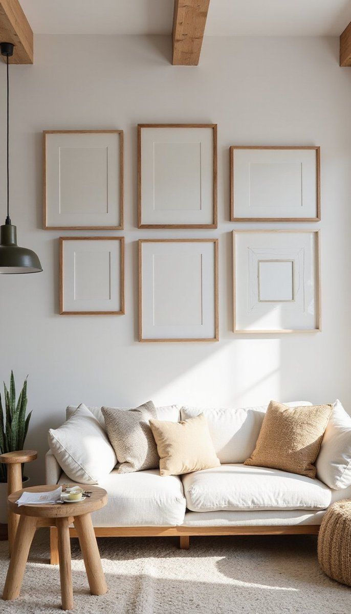 Create a gallery wall with personal moments