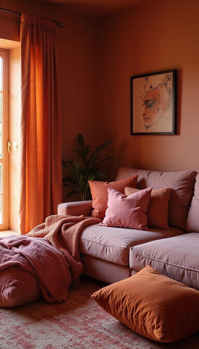 Desert Dusk: warm tones of sunset