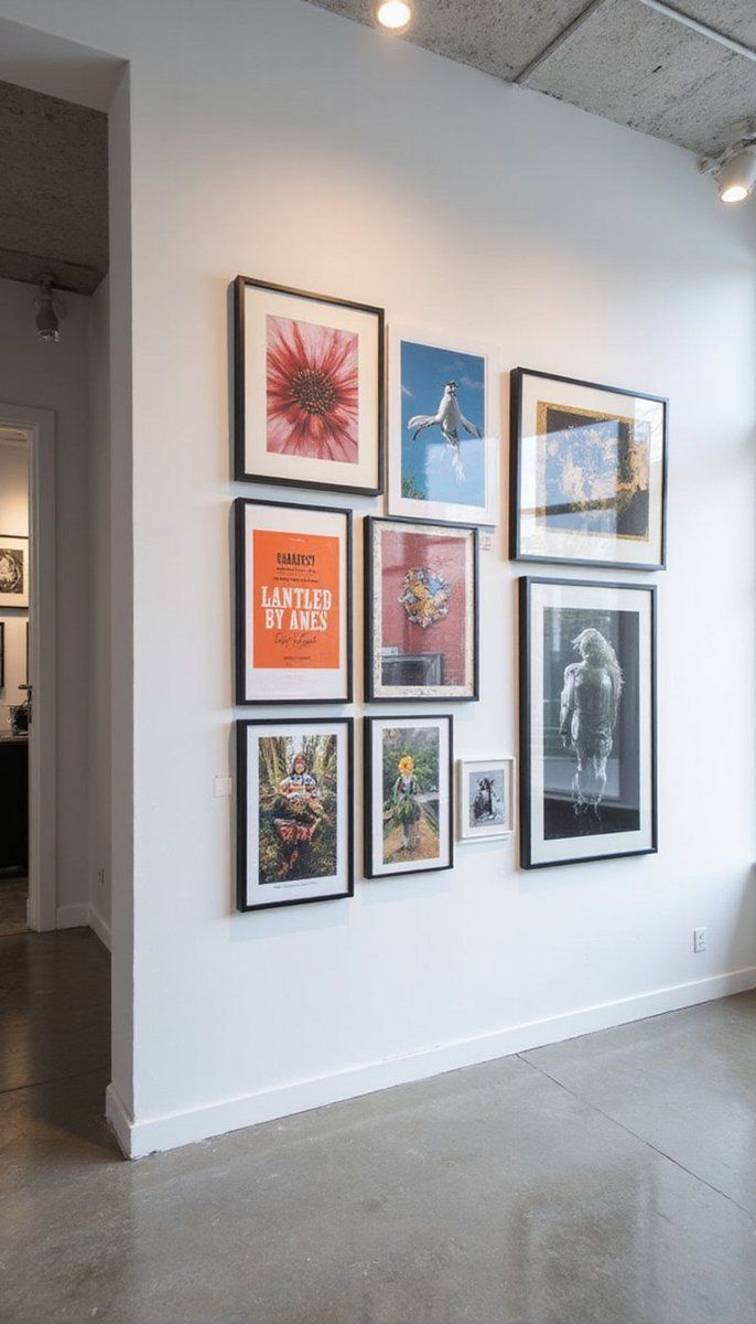 Digital frames for versatile art display