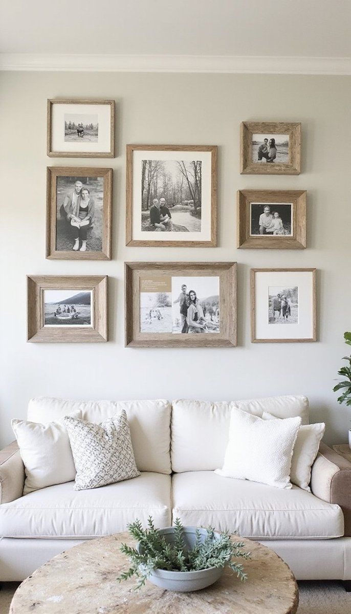 Distressed Wood Farmhouse Picture Frames
