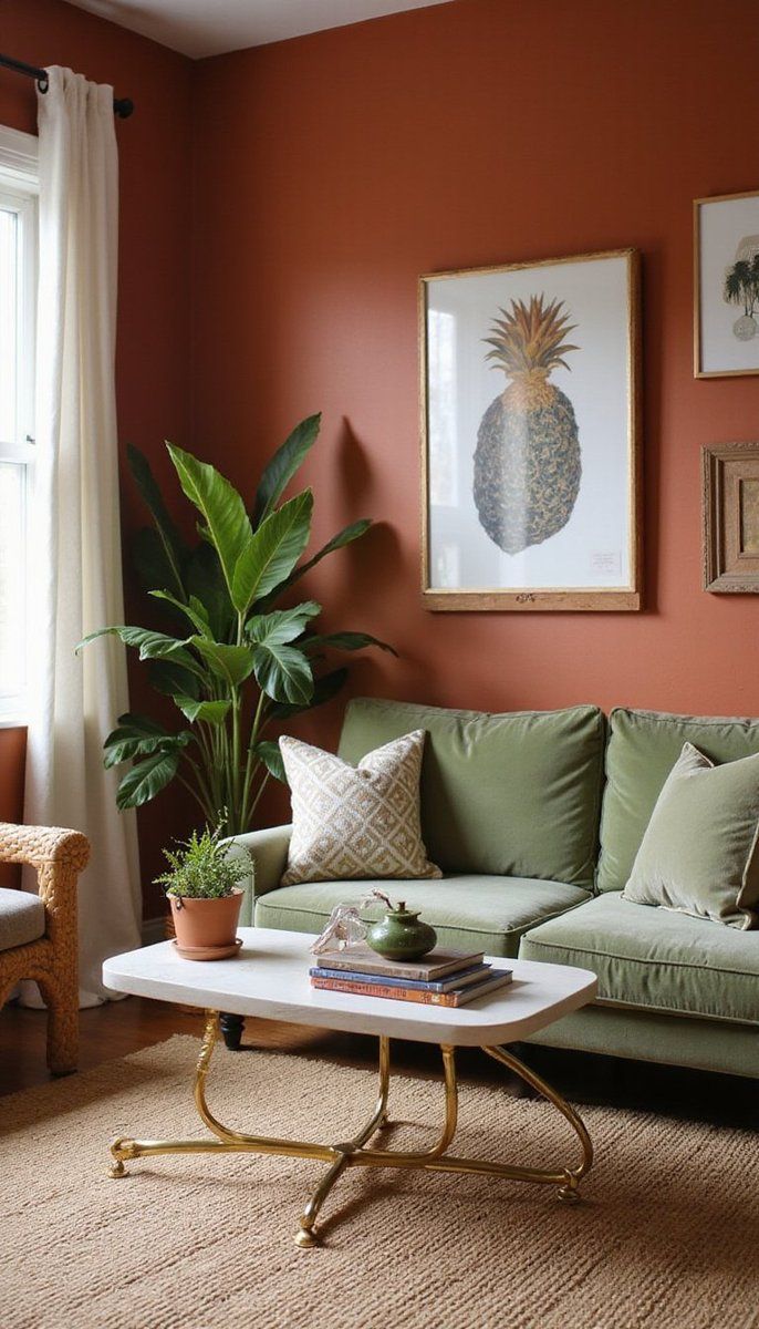 Earthy Elegance: Organic Tones and Metallic Sheen