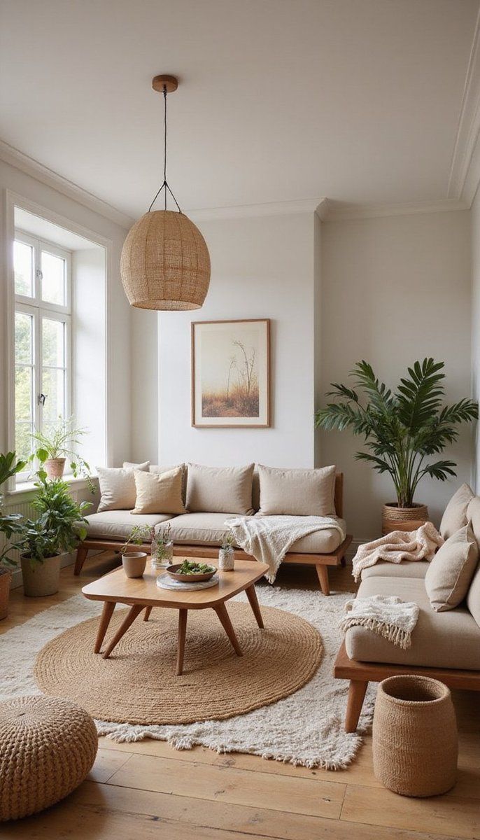 Earthy neutrals for natural warmth