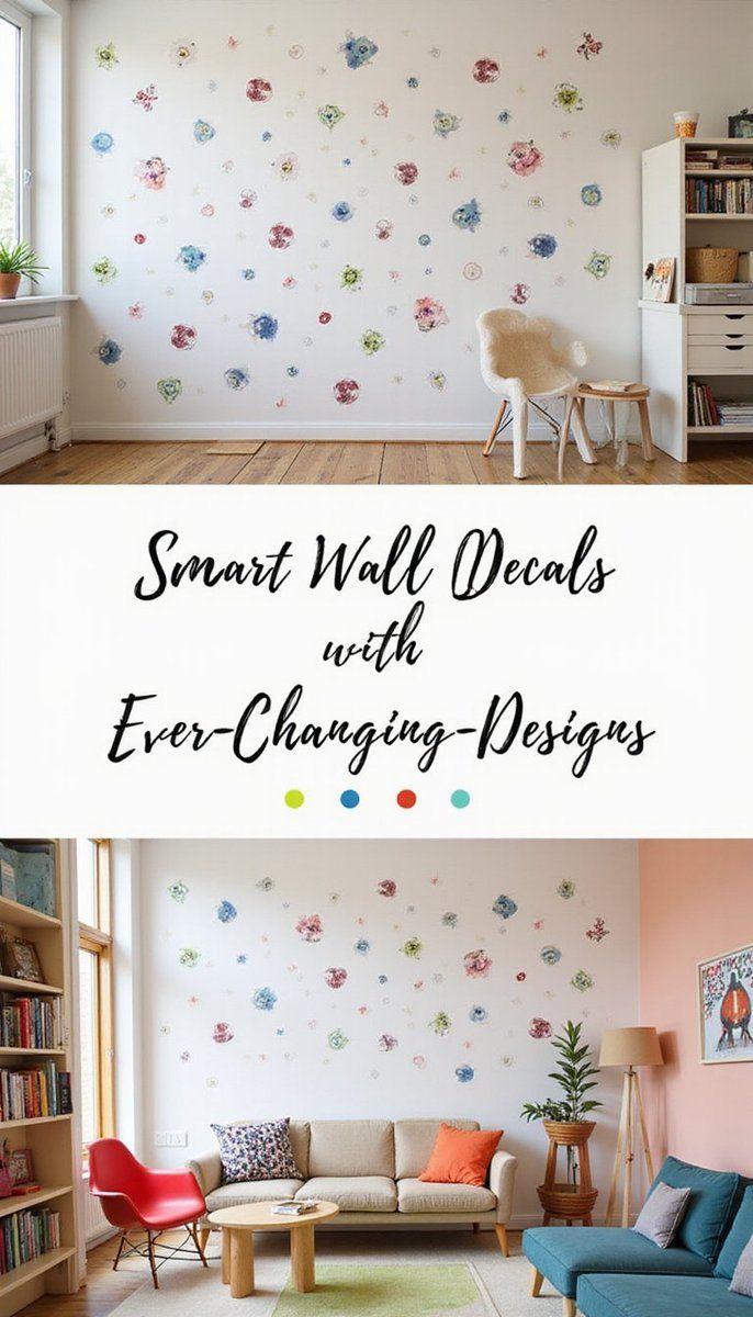 Easy-to-Update Smart Wall Decals