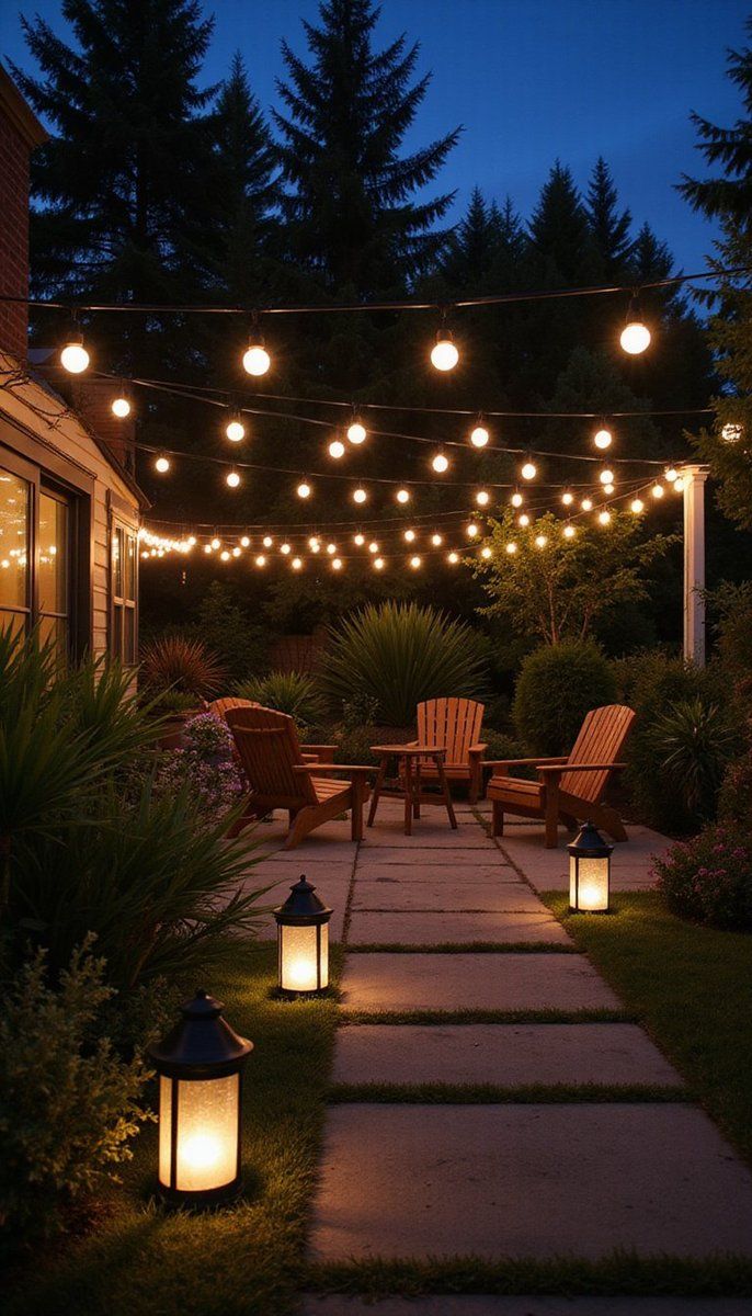 Elevate ambiance with outdoor lighting