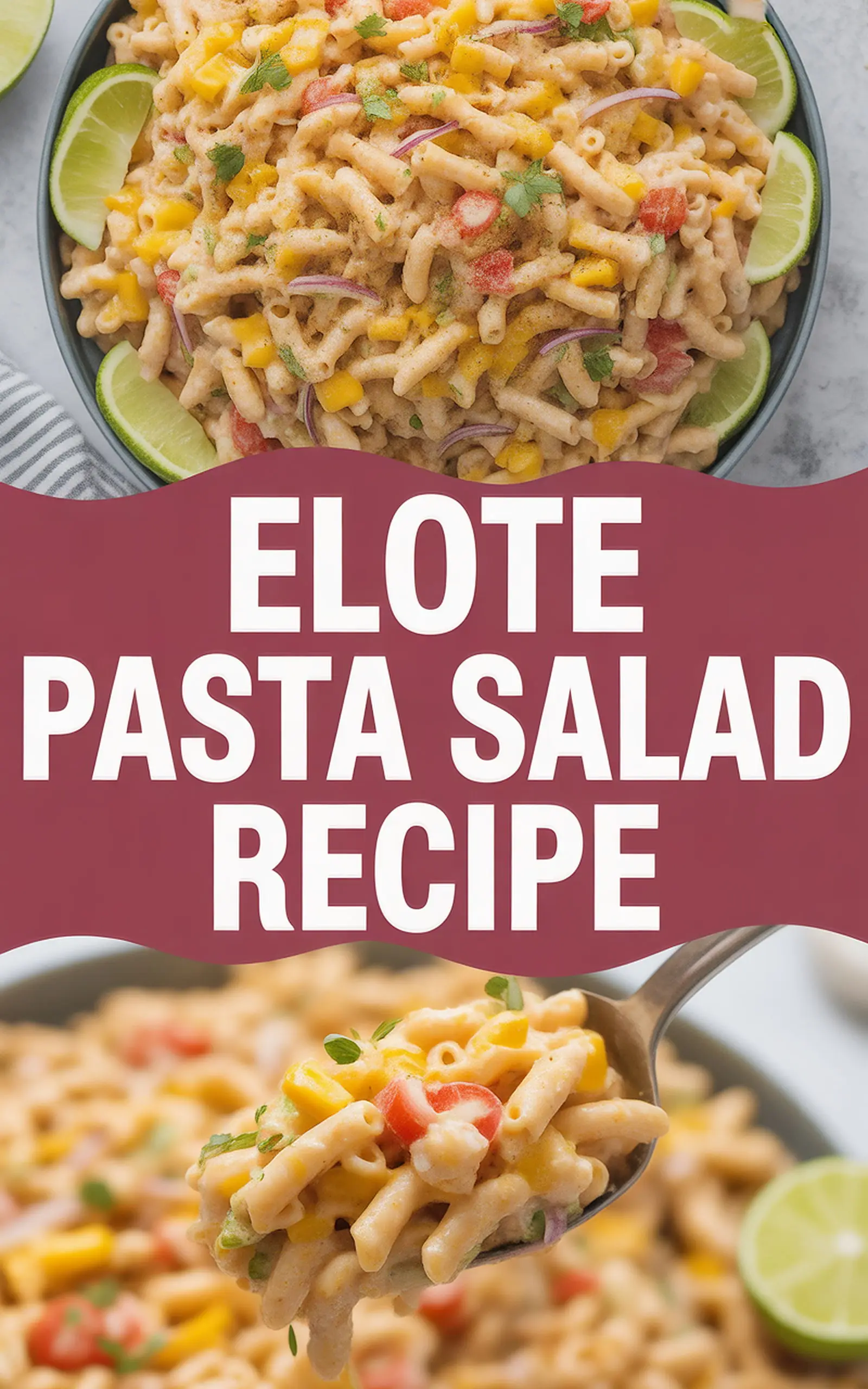 Elote Pasta Salad Recipe recipe idea in stylish layout