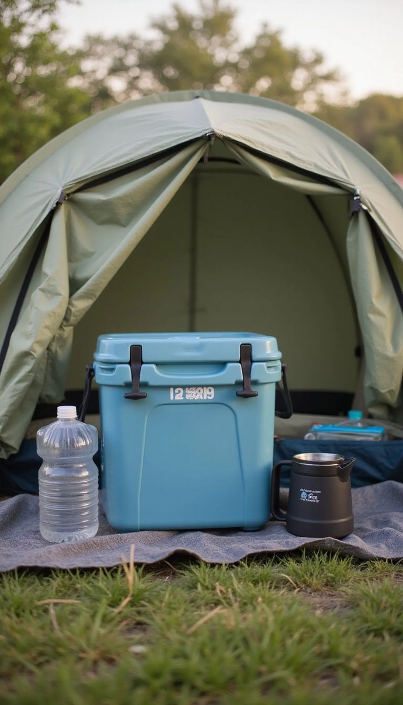 Camping cooler that lasts the weekend