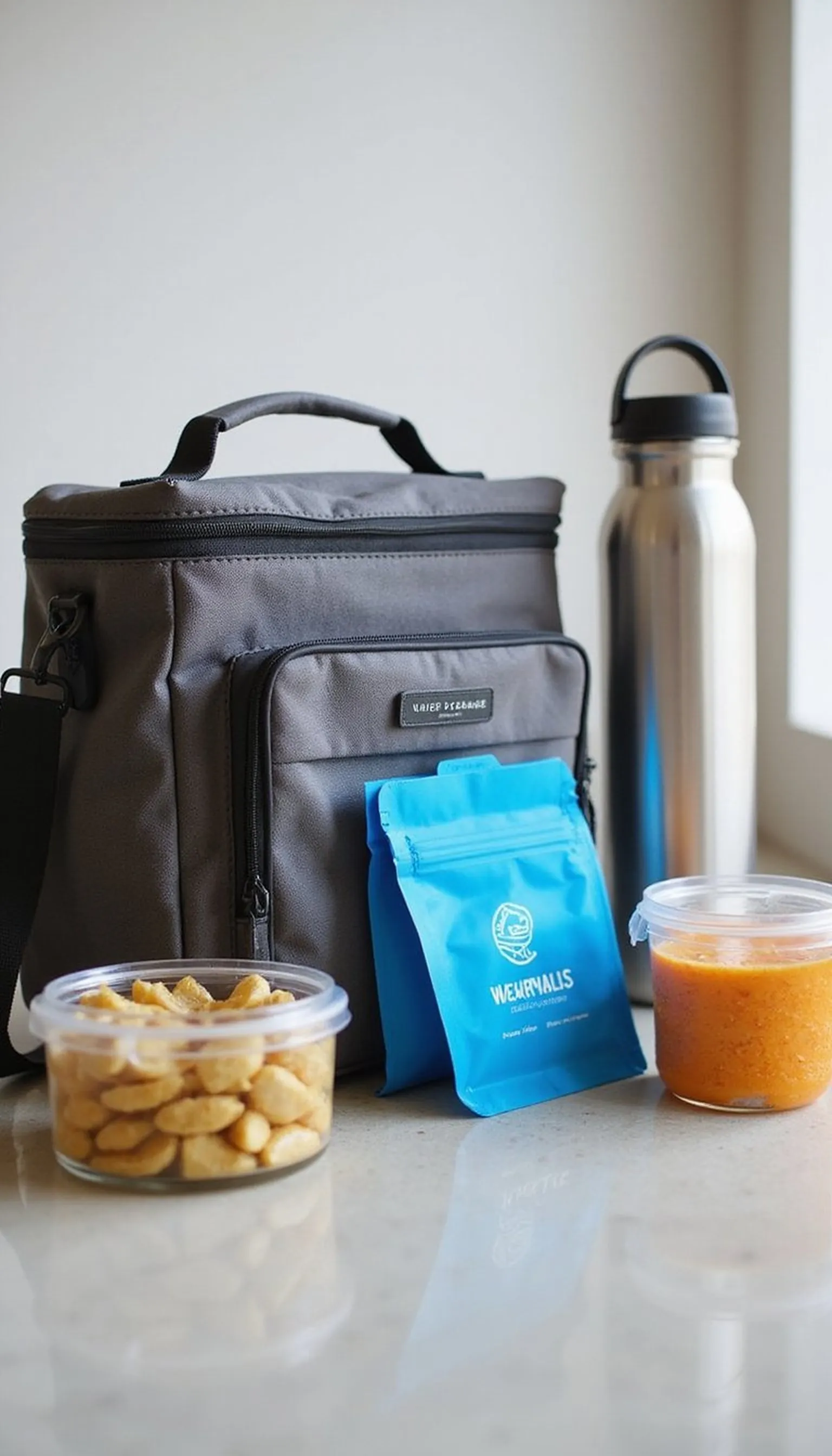 Carry-on sized cooler for quick getaways
