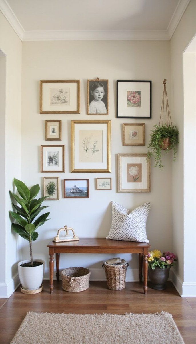 Gallery wall mix-and-match magic