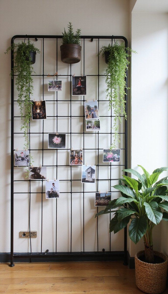 Grid panels for creative display