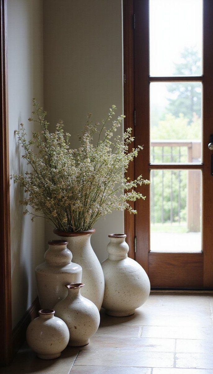 Handcrafted Ceramic Vessels for Organic Decor