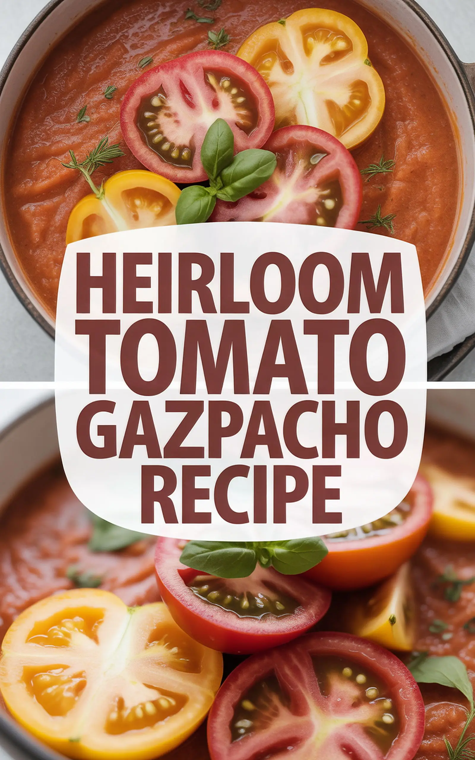 Heirloom Tomato Gazpacho Recipe recipe idea in stylish layout
