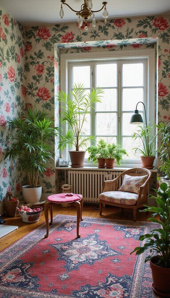 Hosting the Bohemian Spirit with Bold Florals