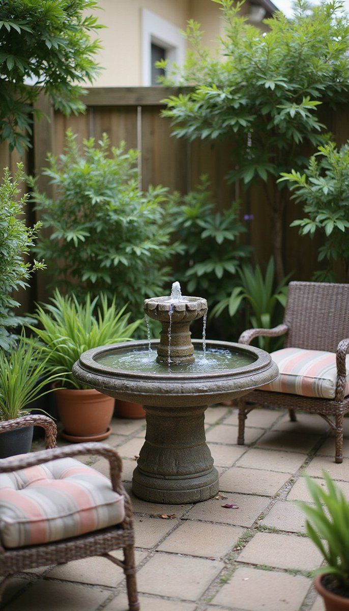 Incorporate a water feature