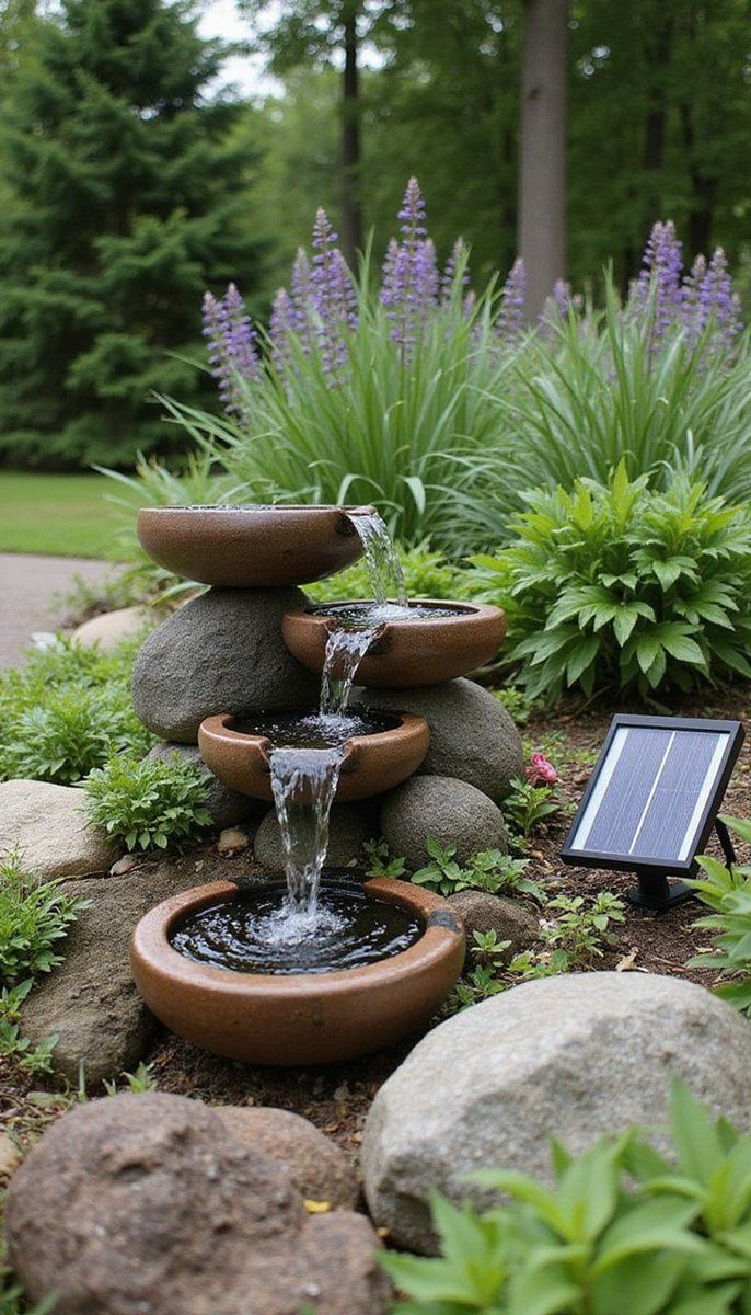 Incorporate an enchanting water feature