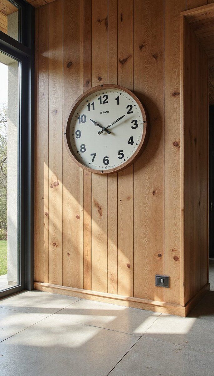 Install a statement clock that’s more than timekeeping
